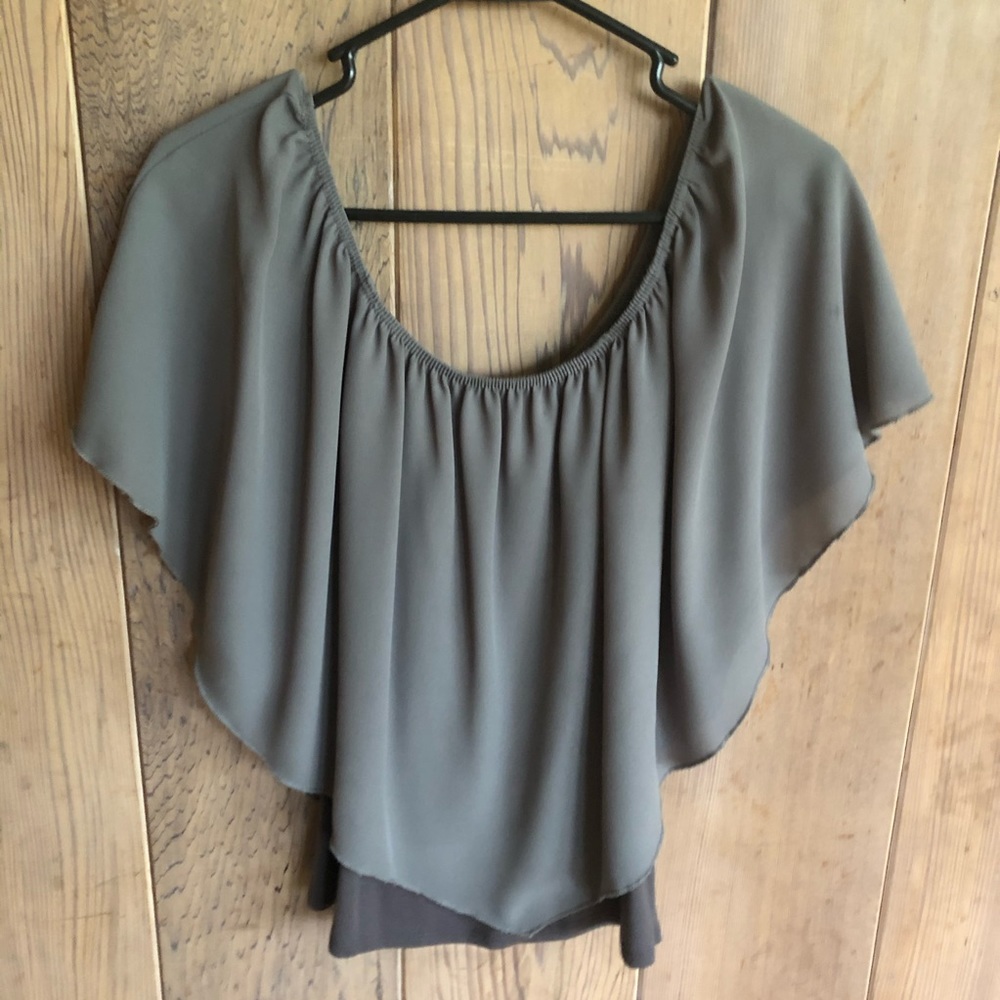classy green top